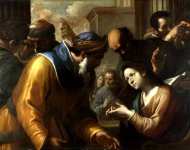 Gregorio Preti - Christ disputing with the Doctors